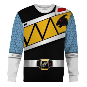 Black Power Rangers Dino Charge Sweatshirt