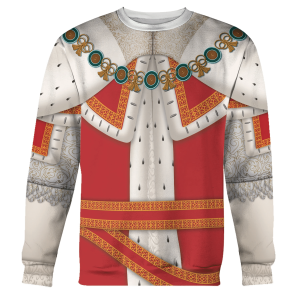 Gearhomie Charles II King of England Costume cosplay sweatshirt