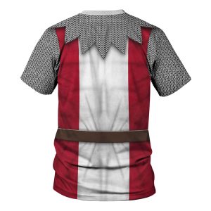 Gearhomie 14th Century English Knights Costume T-shirt