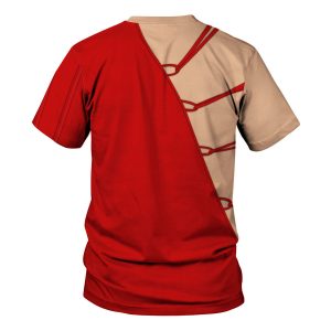 Gearhomie Freddie Mercury Outfit Costume t-shirt