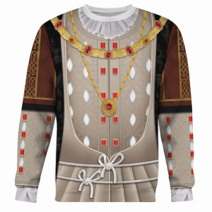 Gearhomie Henry VIII King of England Costume sweatshirt