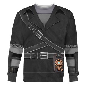 Dark Link Attire Unisex Cosplay Sweatshirt