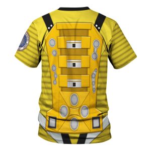 Gearhomie 2001 Space Odyssey Iconic Costume Yellow t-shirt