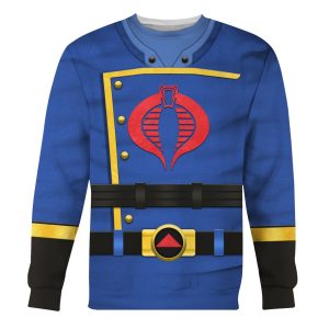 CustomsPig Cobra Commander V1 (G.I. Joe) Costumes Sweatshirt