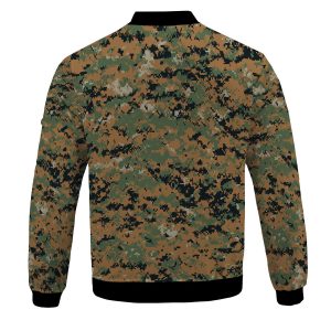 American MARPAT Marine pattern Woodland Camo Bomber
