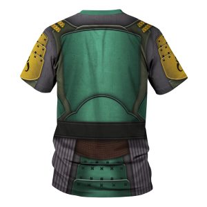 Gearhomie Boba Fet Samurai Costume t-shirt