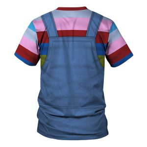 Gearhomie Chucky Costume t-shirt