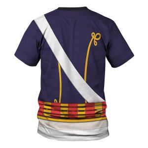 Gearhomie English Hussar-Full Dress (1806-1815) Uniform All Over Print t-shirt