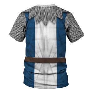 Gearhomie 14th Century French Knight Costume T-shirt